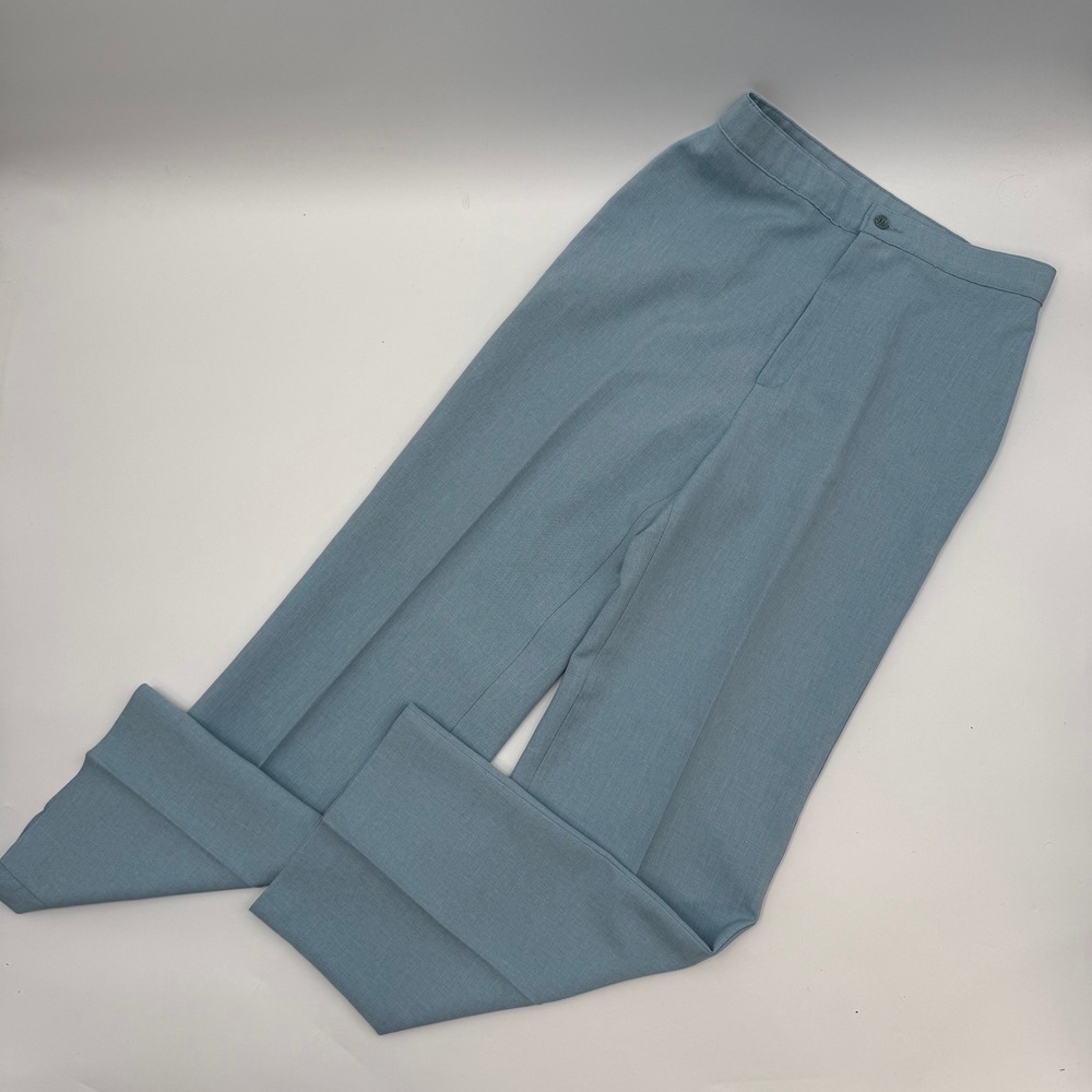 Levi's Womens Size 16 Dress Pants Blue High Waist Straight Leg Vintage Trousers